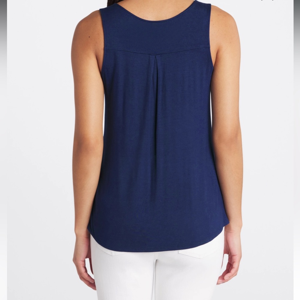 Mixed Material Blouse - image 2